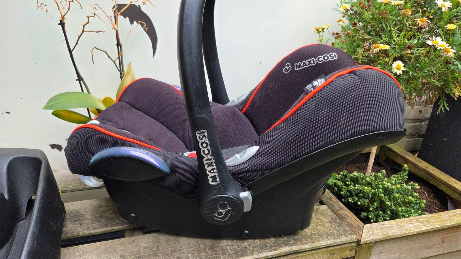 Maxi-Cosi autostoel met EasyFix base, Ophalen, Gebruikt, Isofix, 0 t/m 13 kg