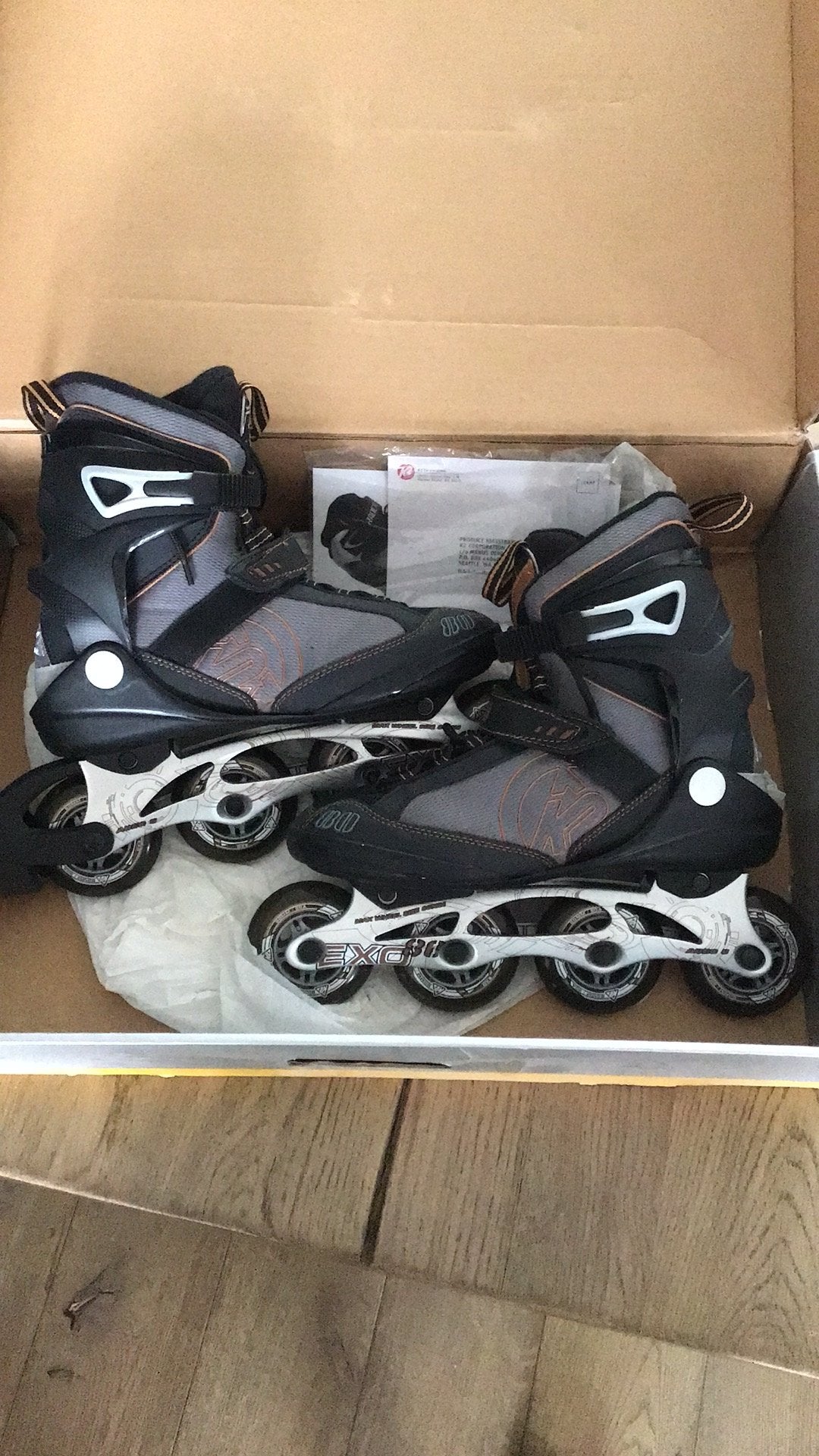 Nieuw K2 skates inline men 42.5, Ophalen of Verzenden, Zo goed als nieuw, K2
