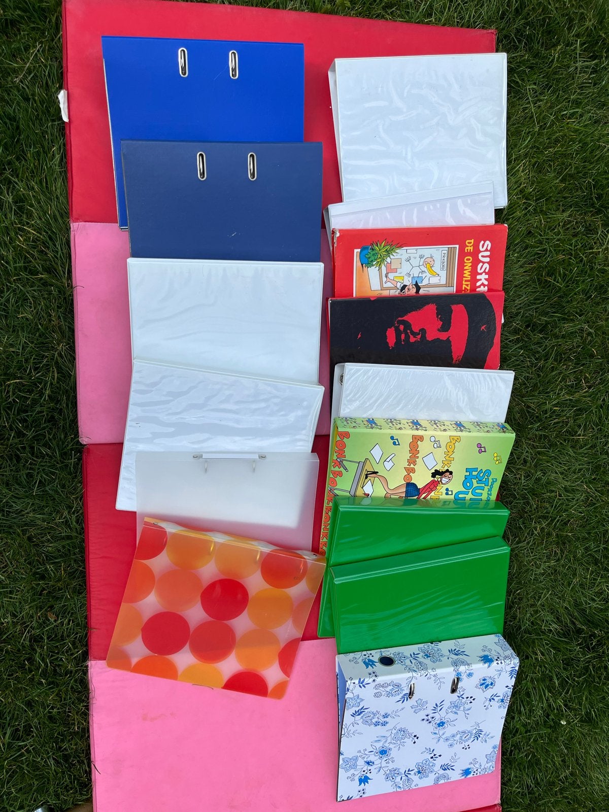 Diverse mappen, ordners en multomappen, Ophalen, Gebruikt