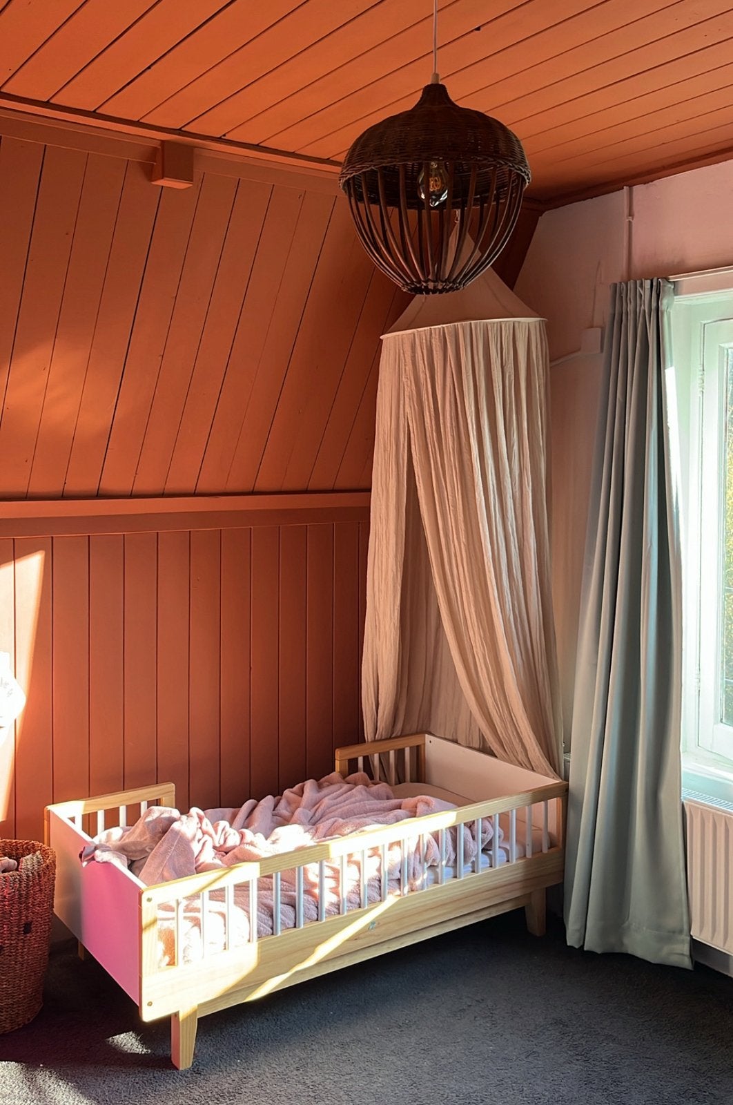Bedhemel, Kinderen en Baby's, Jollein, Zo goed als nieuw, Ophangbaar, Klamboe