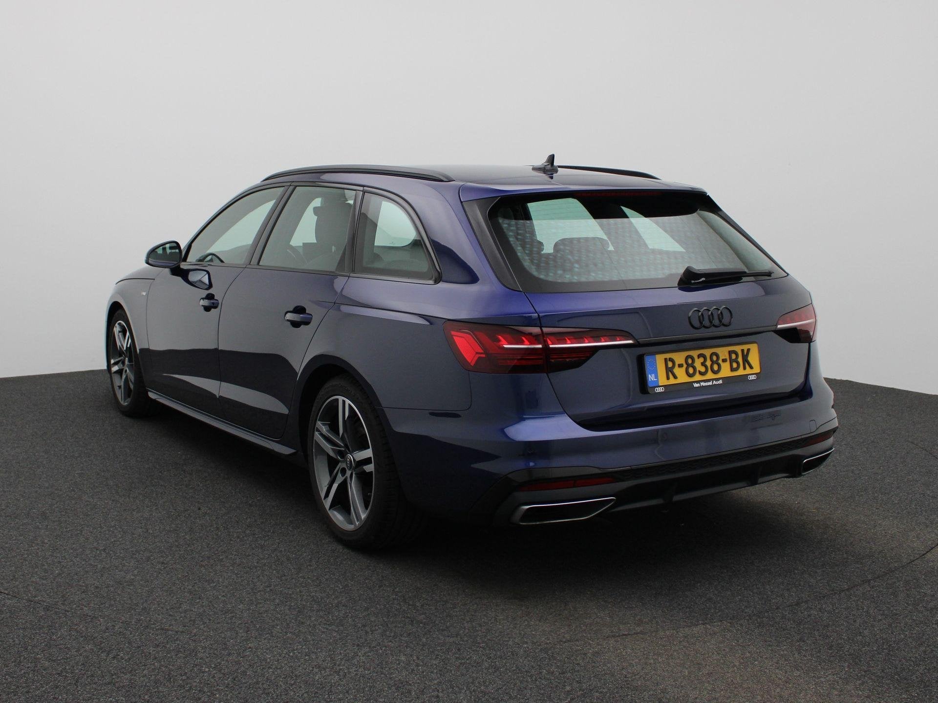 Audi A4 Avant 35 TFSI S Edition 150PK | Automaat | Virtual C, Auto's, Gebruikt, 4 cilinders, Blauw, Origineel Nederlands