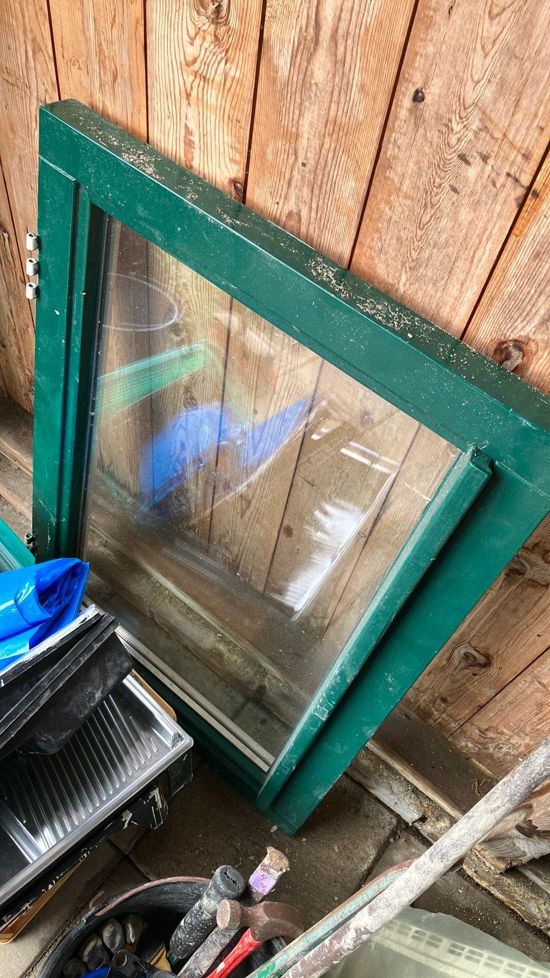 Raam bovenlichtje dubbel glas, Ophalen, Zo goed als nieuw, Gevelraam of Ruit