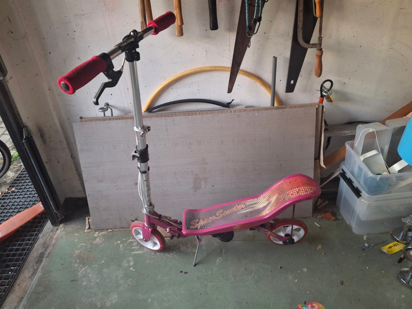 Roze Space Scooter - Gebruikt maar functioneel, Ophalen, Gebruikt, Overige typen, Space Scooter