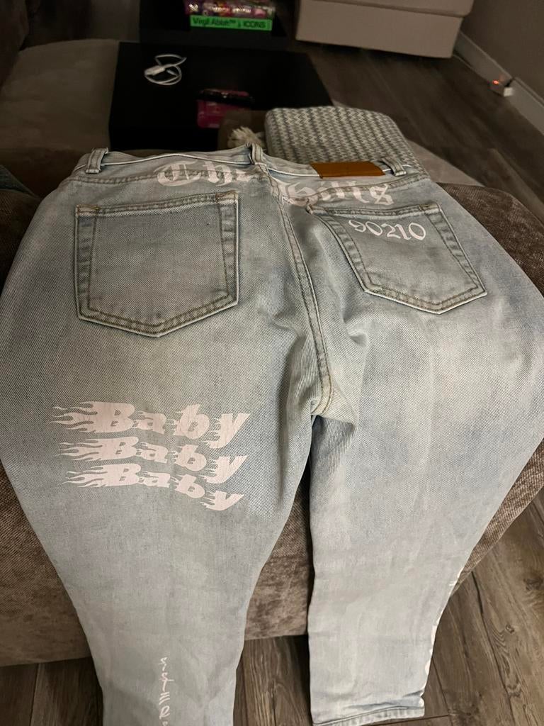 Spijkerbroek LA SISTERS jeans straight dames 36 S collectie, Kleding | Dames, Ophalen of Verzenden, Nieuw, Blauw, W28 - W29 (confectie 36)