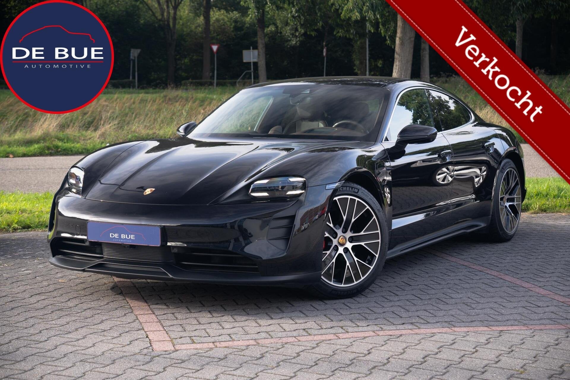 Porsche Taycan 4S Performance 84 kWh|Matrix|Chrono|Achteras, Auto's, Automaat, Dealer onderhouden, Gebruikt, 4 stoelen