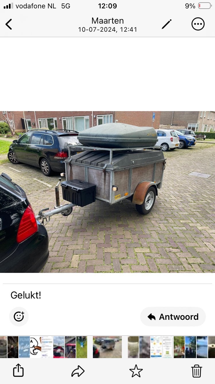 Probox dakkoffer., Auto diversen, Ophalen, Gebruikt