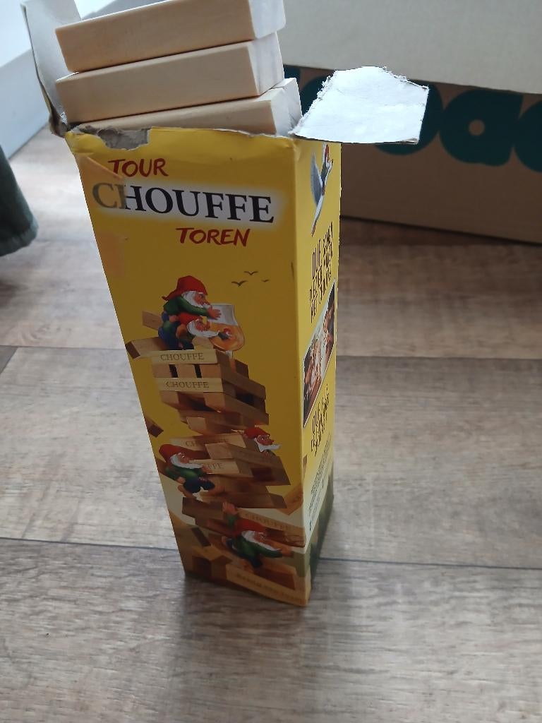 La chouffe jenga, Ophalen of Verzenden, Zo goed als nieuw, Overige typen, Overige merken