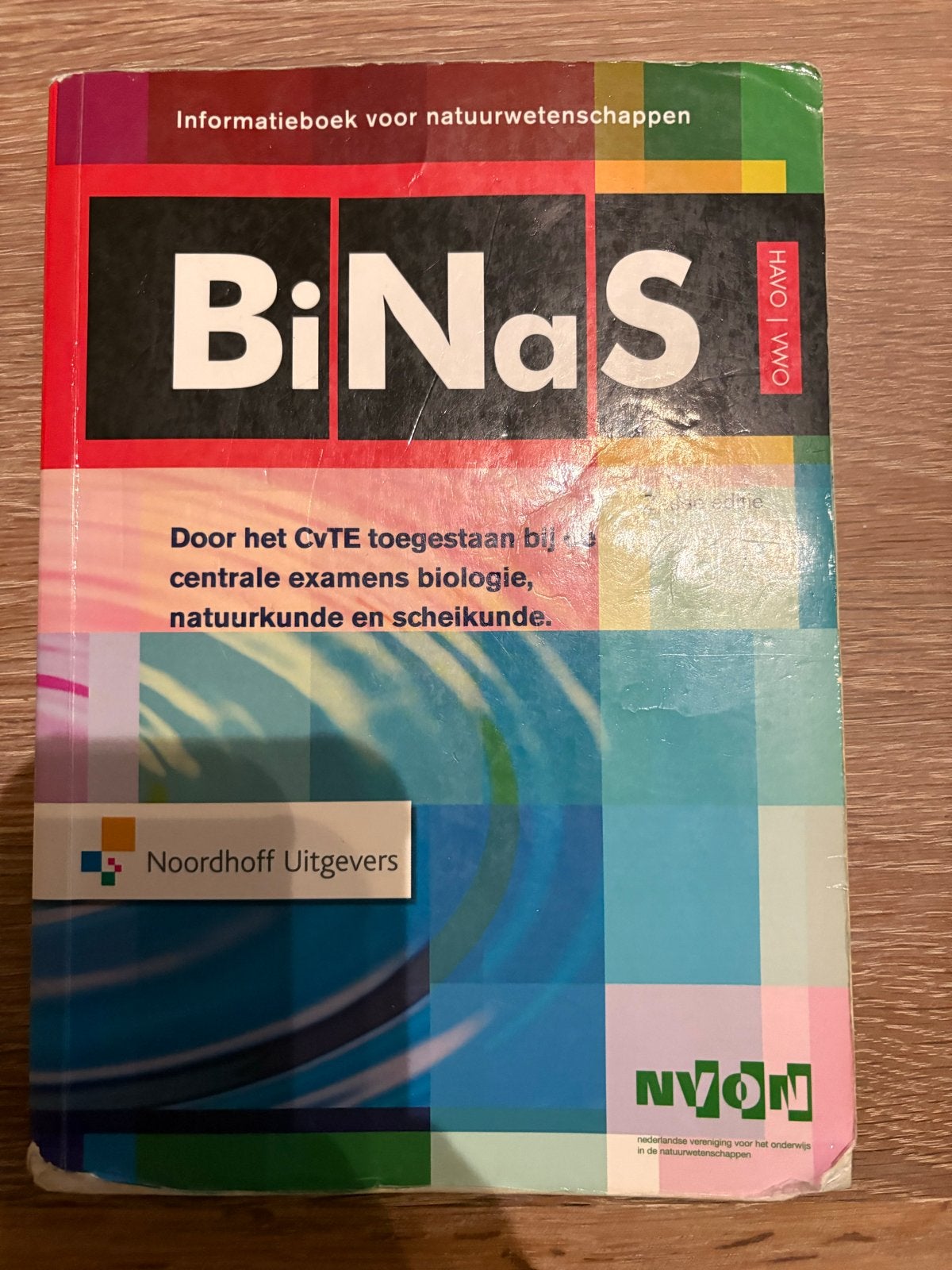 BiNaS Informatieboek voor natuurwetenschappen HAVO/VWO, Ophalen of Verzenden, Gelezen, HAVO, Natuurkunde