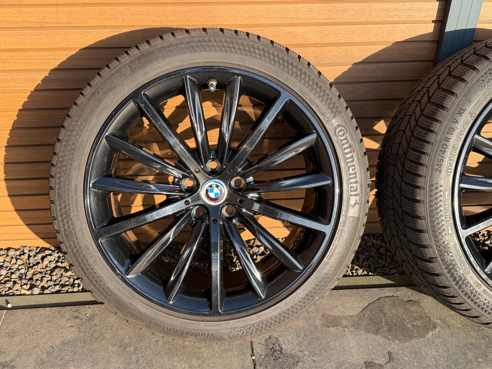 🔺🔺Originele BMW G30 G31 19 inch Continental Winterset 8mm, Banden en Velgen, Winterbanden, Personenwagen, Ophalen