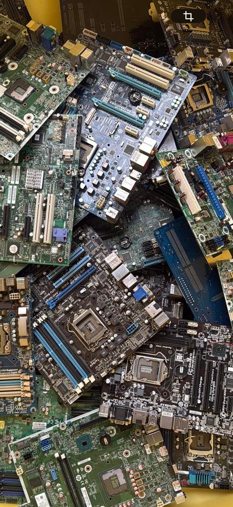 Oude printplaten en e-waste inleveren, Ophalen of Verzenden, Niet werkend