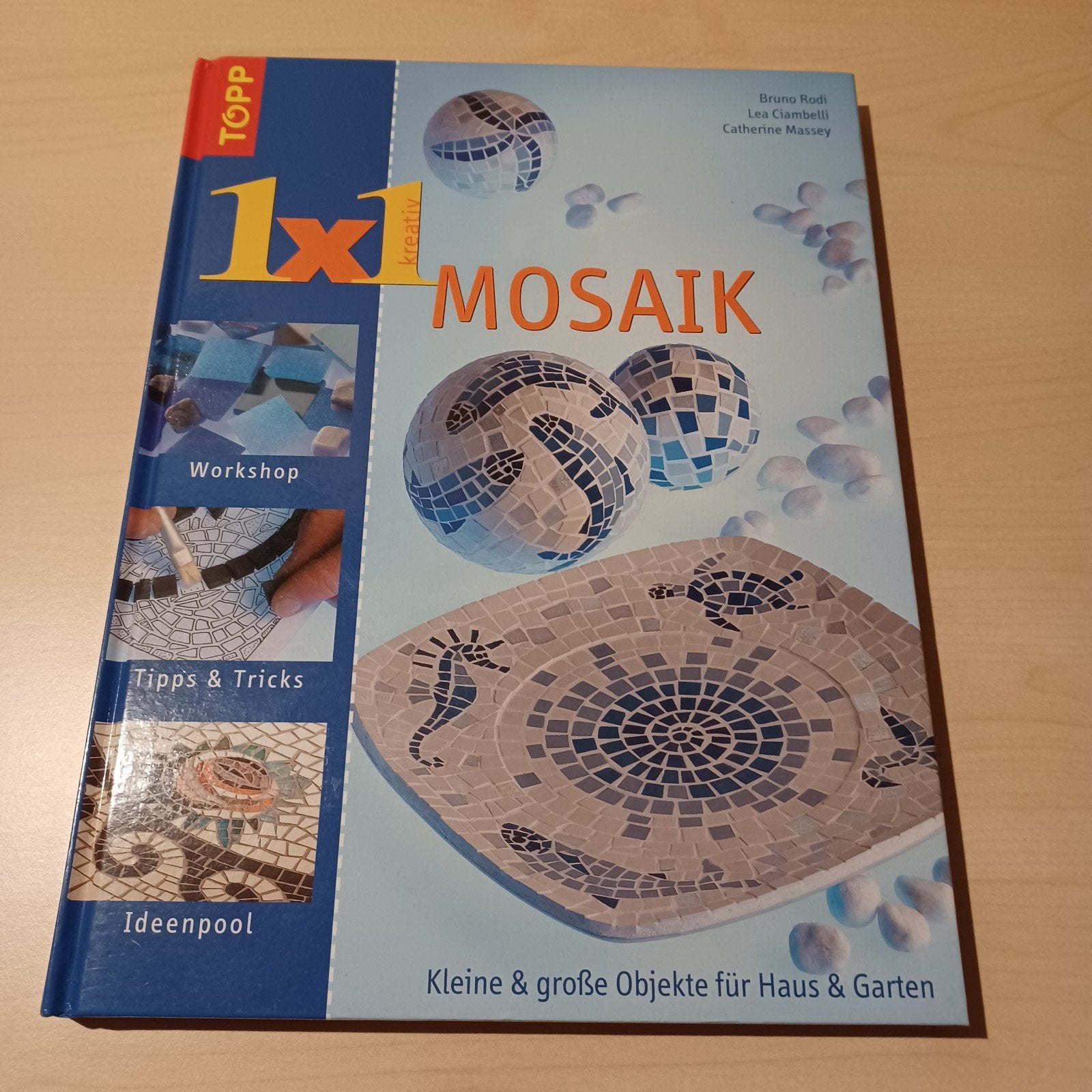 1x1 Kreativ Mozaïek Boek: Kleine & Grote Objecten, Ophalen of Verzenden, Nieuw, Overige onderwerpen, Bruno Rodi, Lisa Genthner, Catherine Marvey