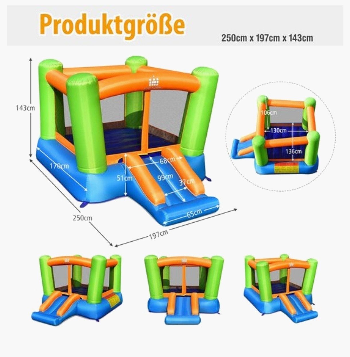springkussen, Ophalen, Zo goed als nieuw