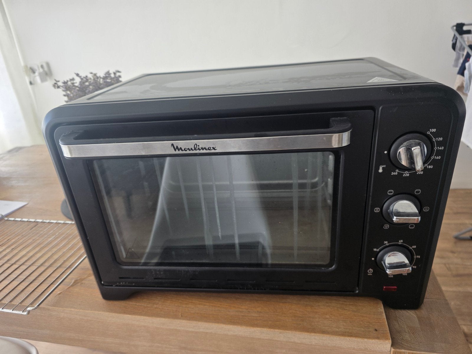 Moulinex Optimo Oven 33L – 1600W – Zwart, Ophalen, Minder dan 45 cm