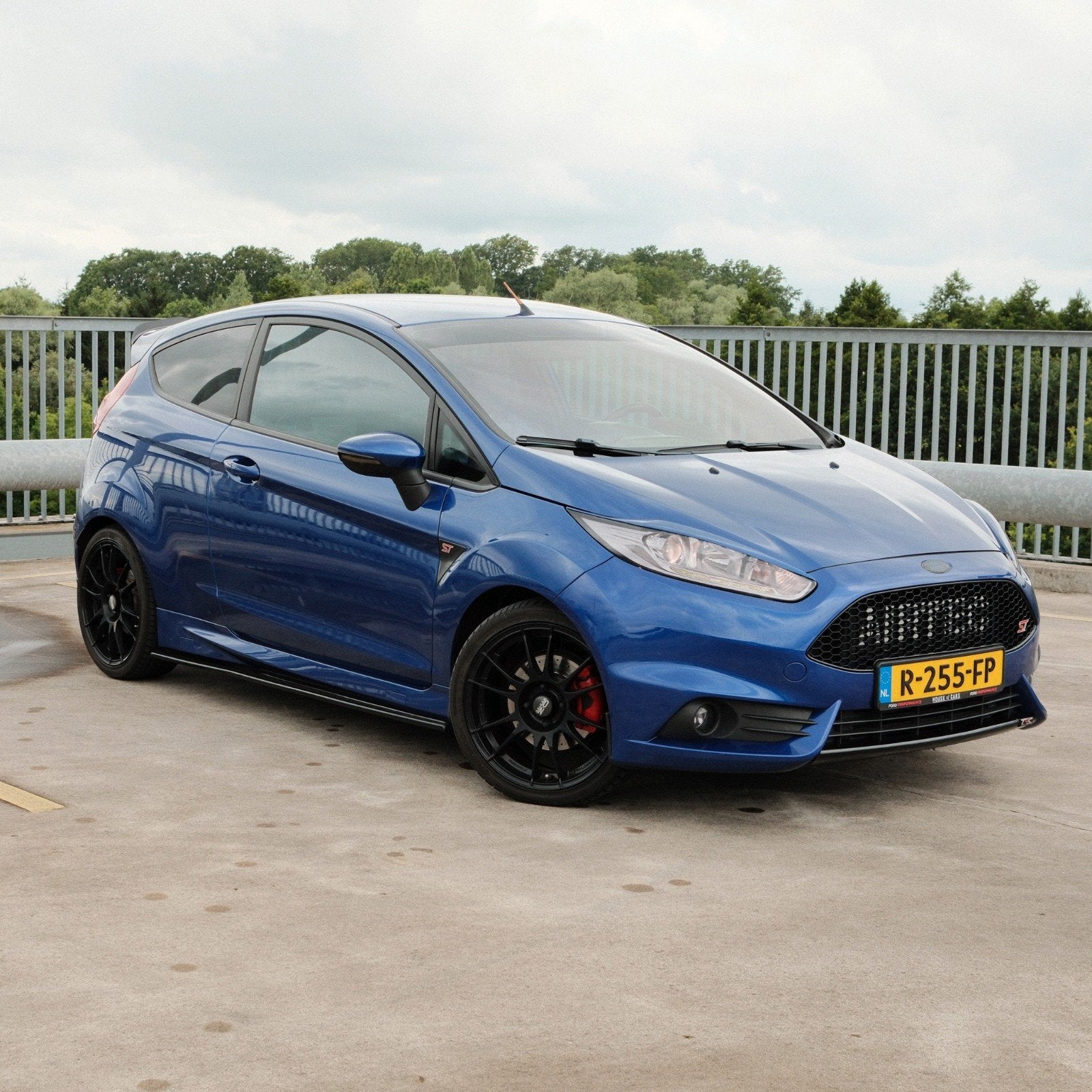 Ford Fiësta 1.6 Ecoboost 134KW/182PK 3D 2015 Blauw, Auto's, Voorwielaandrijving, 1596 cc, 1063 kg, 4 cilinders