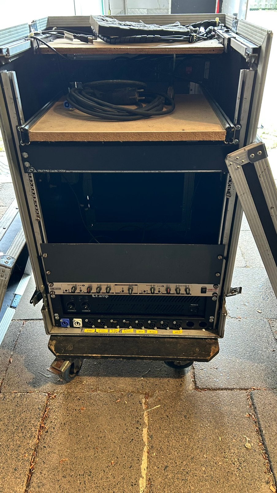 Taperack / Flightcase, Ophalen, Gebruikt