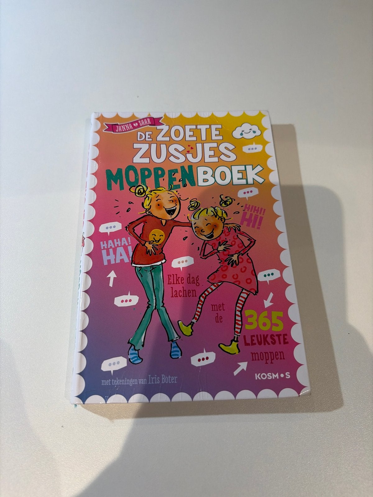 De Zoete Zusjes Moppenboek - 365 Leukste Moppen, Ophalen of Verzenden, Gelezen, Moppen