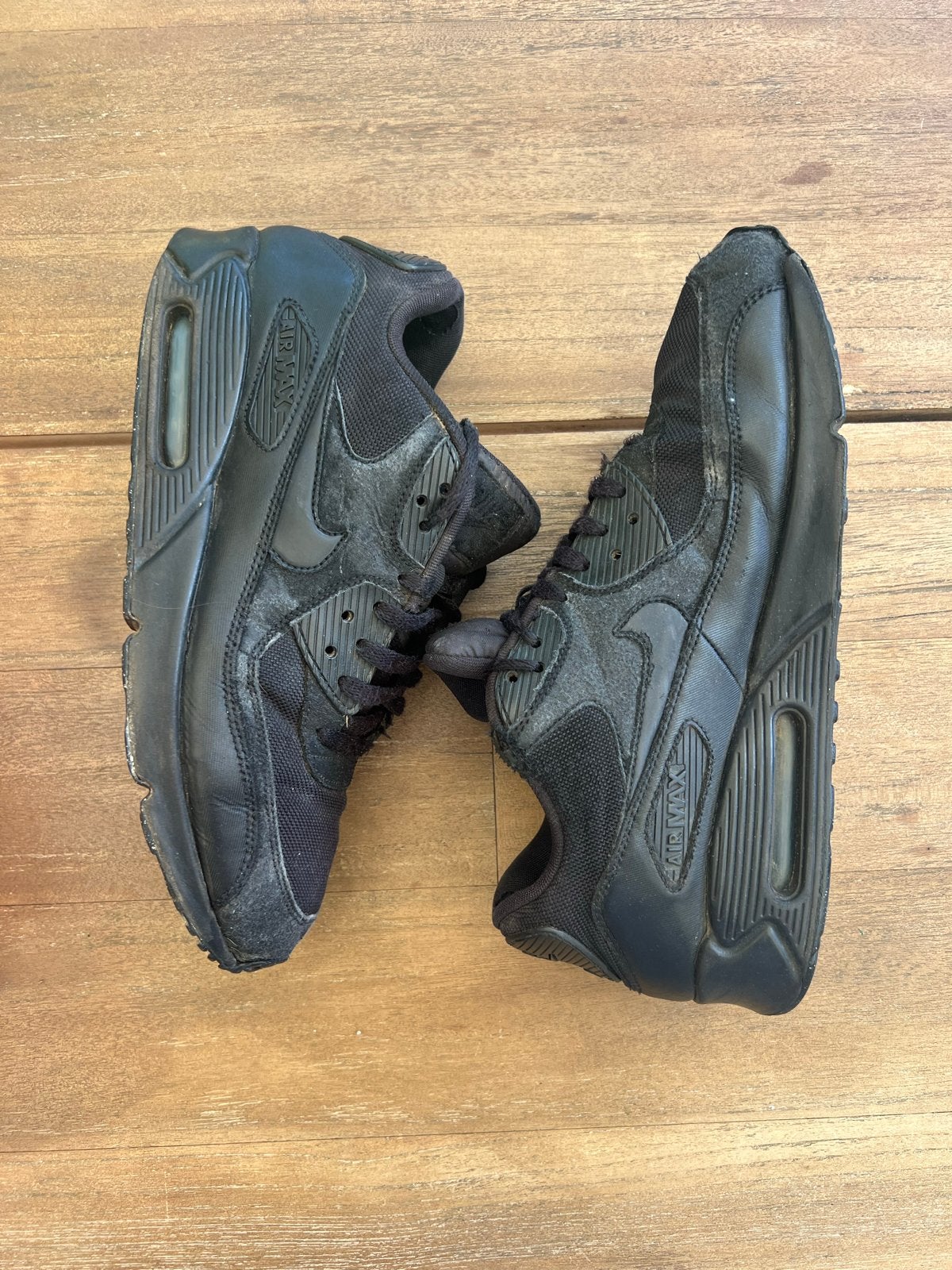 Nike Air Max 90 Zwart - Maat 44.5, Ophalen of Verzenden, Gedragen, Zwart, Sneakers of Gympen