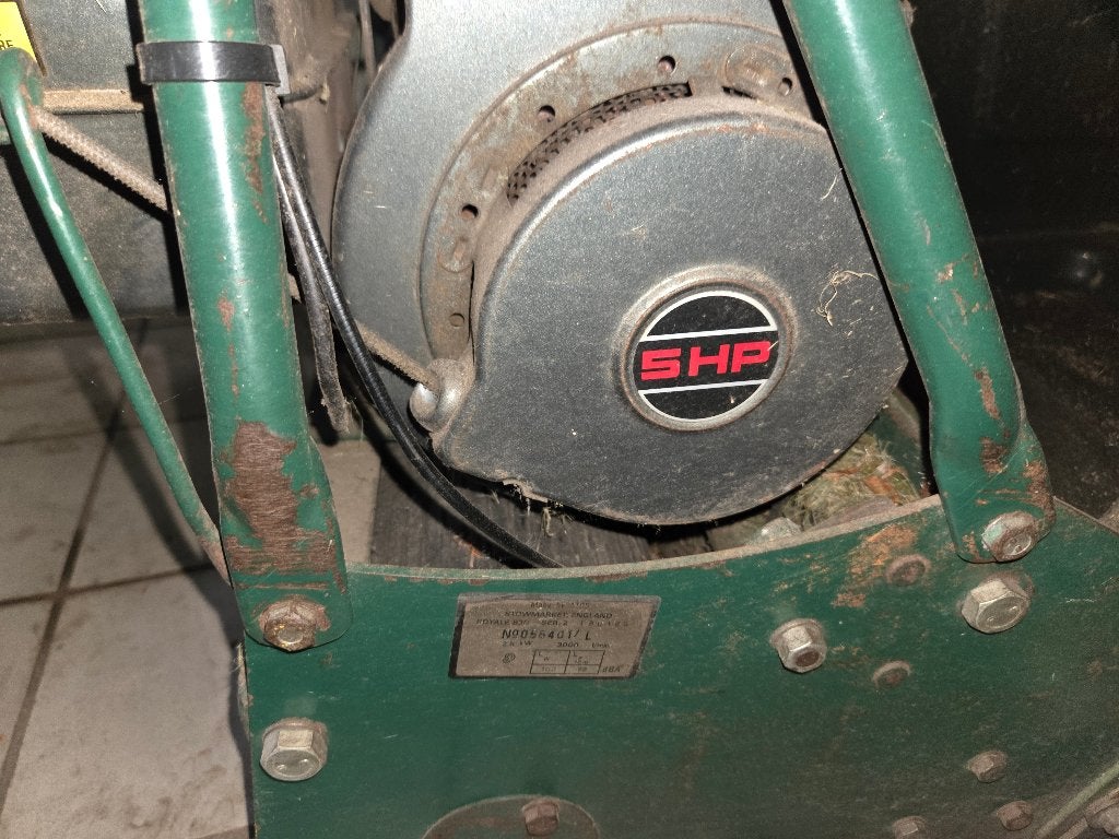 Grasmaaier, Gebruikt, Benzine-grasmaaier, 50 cm of meer, Kooimesmaaier