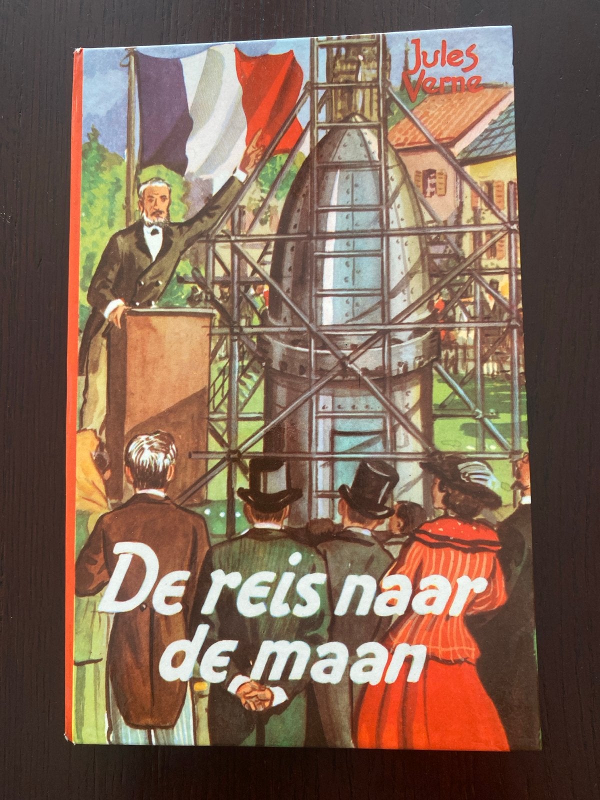 De Reis naar de Maan - Jules Verne (Jeugdland), Ophalen of Verzenden, Zo goed als nieuw