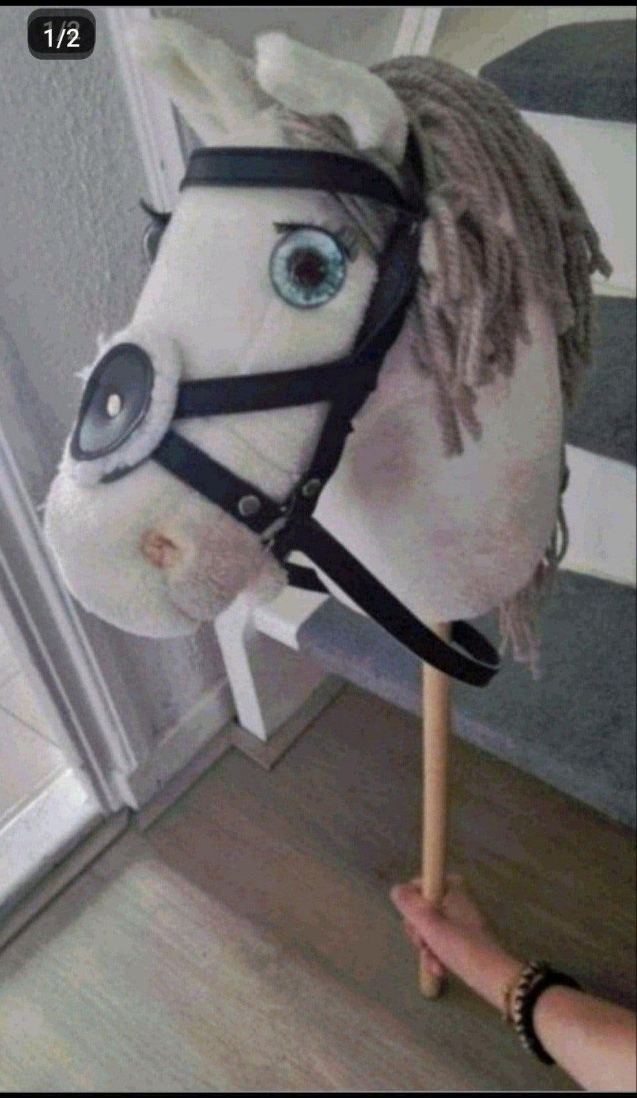 hobby horse stokpaardje, Ophalen