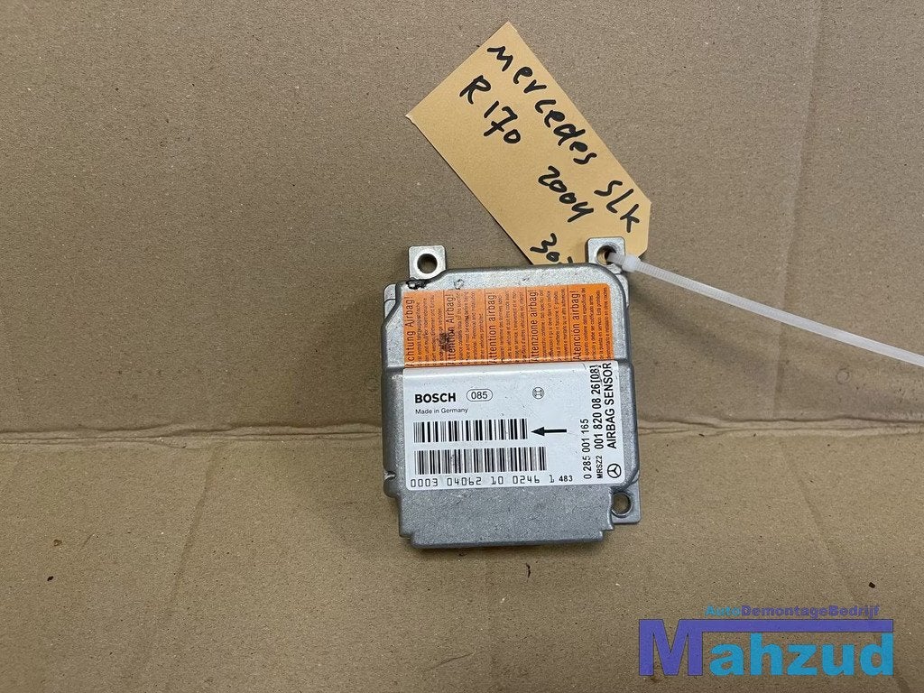 MERCEDES SLK R170 CLK W208 Airbag module sensor 0018200826, Gebruikt, Mercedes-Benz AG, Mercedes-Benz, Ophalen of Verzenden