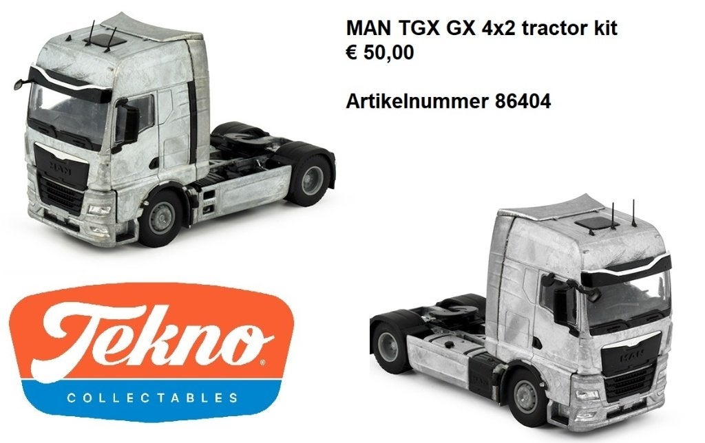 tekno man kit, Ophalen of Verzenden, Nieuw, Bus of Vrachtwagen, Tekno