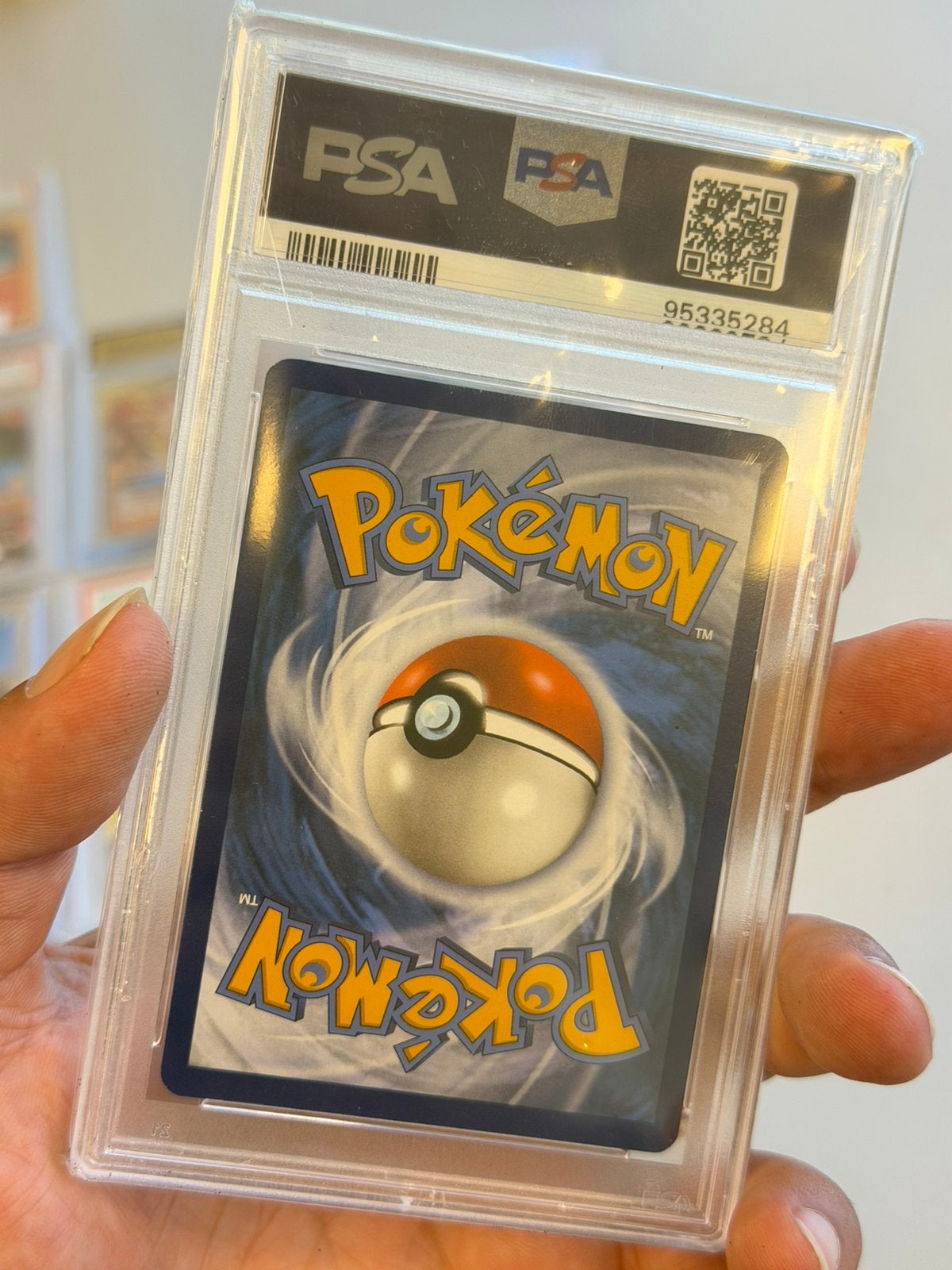Charizard ex 006 Pokémon 151 2023 PSA 9 MINT Graded Slab, Ophalen of Verzenden, Zo goed als nieuw, Losse kaart, Foil
