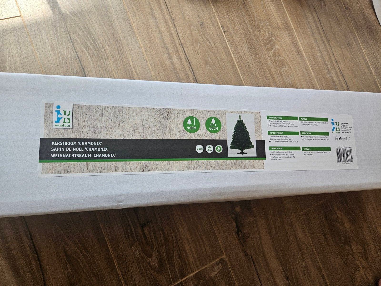 kerstboom klein 90cm, Diversen, Kerst, Ophalen of Verzenden, Zo goed als nieuw