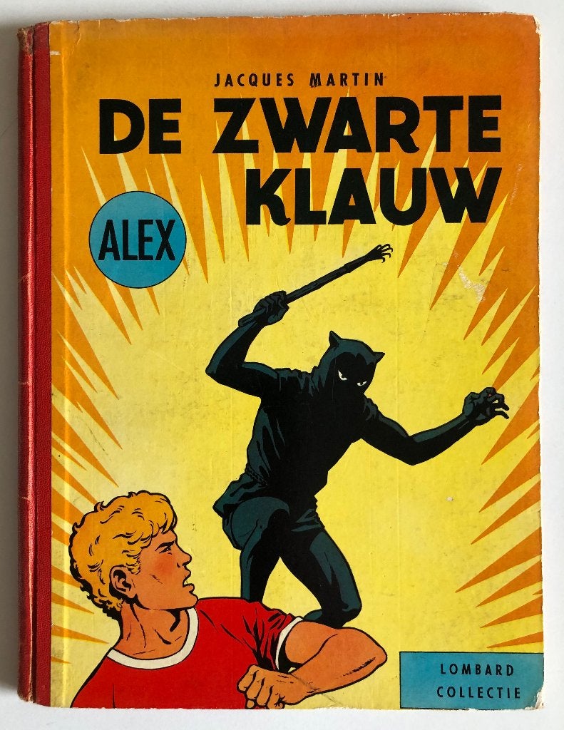 Alex - De Zwarte Klauw (Lombard Collectie 1959), Gelezen, Verzenden, Eén stripboek, Jacques Martin