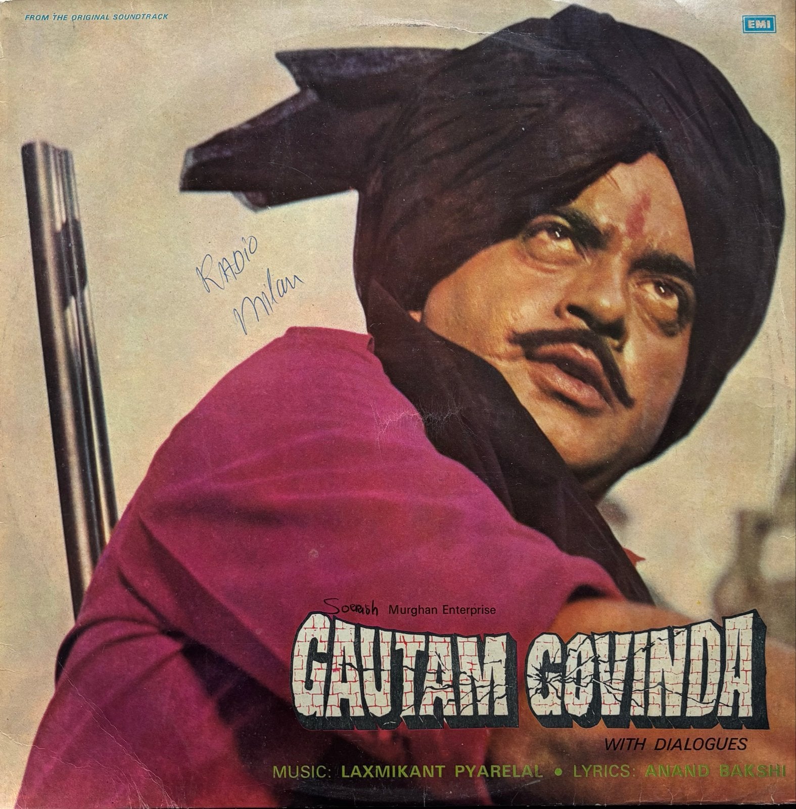 Gautam Govinda Soundtrack LP - Indiase Bollywood Vinyl, LP, Gebruikt, Verzenden, Originele persing