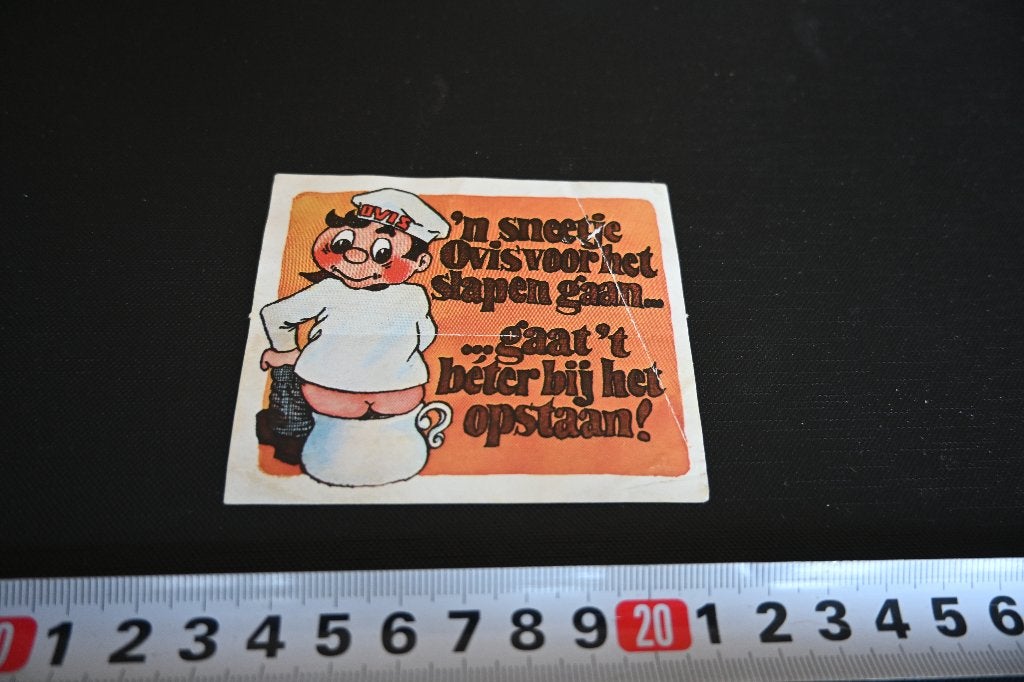 sticker 'n sneetje OVIS voor het slapen gaan . gaat 't beter, Ophalen of Verzenden, Zo goed als nieuw