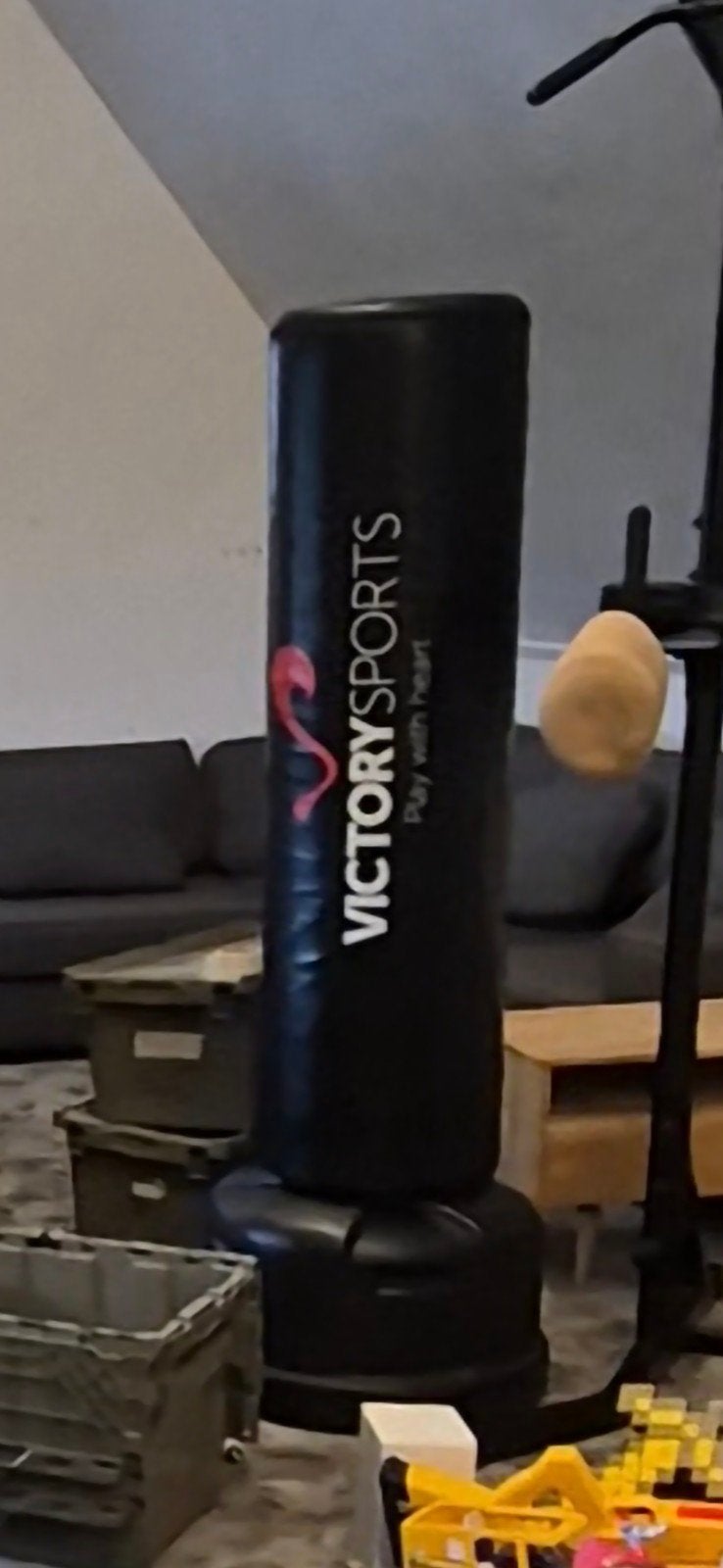 Victory Sports staande bokszak, Sport en Fitness, Ophalen, Gebruikt, Bokszak