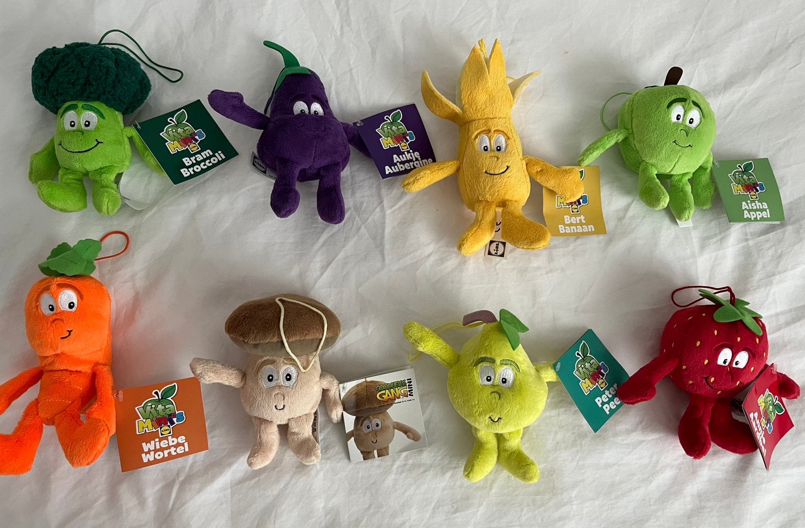 Complete set (8 stuks) Lidl Vitamini’s nieuw met kaartjes, Lidl, Ophalen of Verzenden