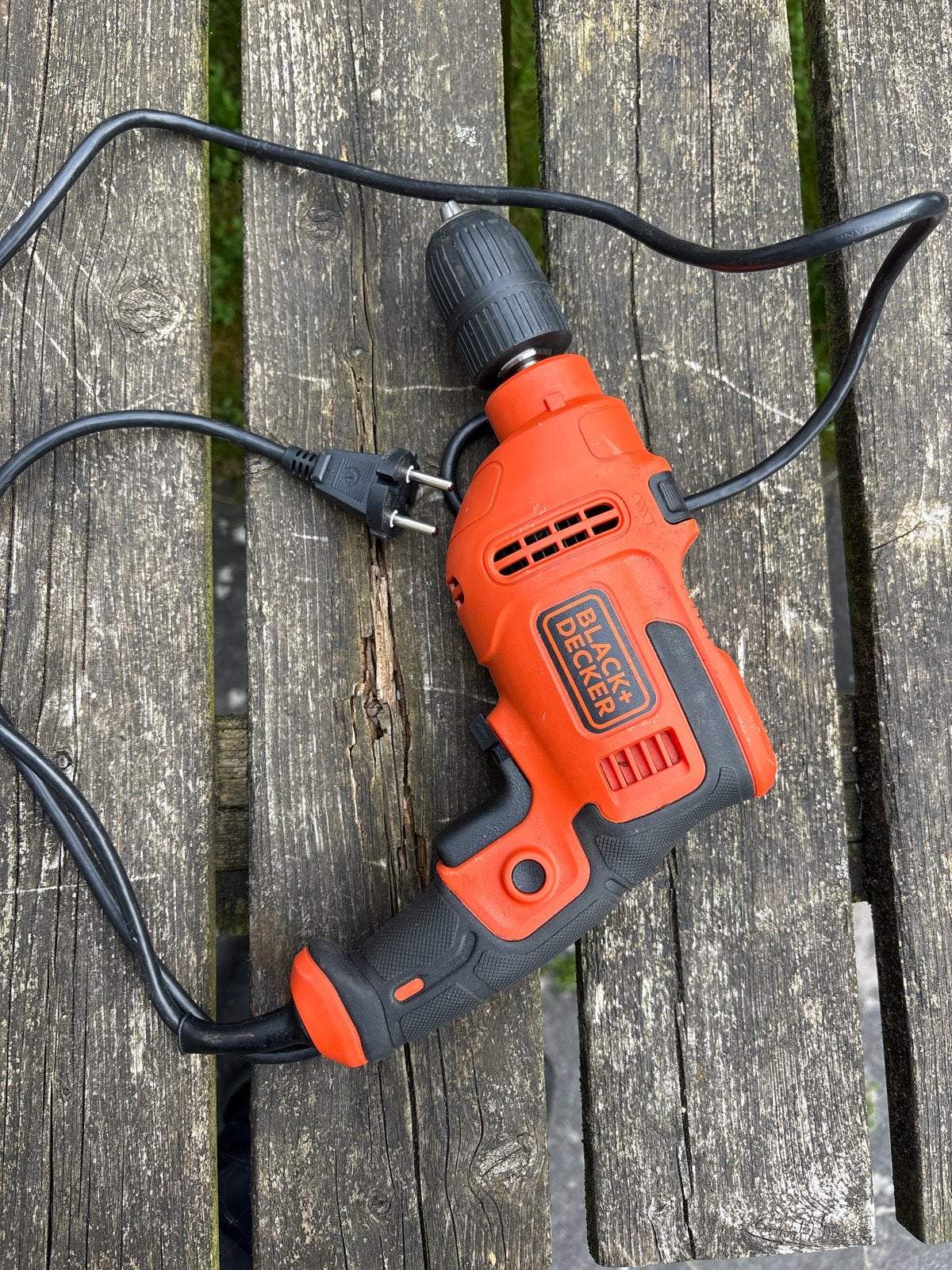 Black+Decker BEH200 Klopboormachine 500W, Boormachine, Gebruikt, Ophalen of Verzenden, Klopboormechanisme
