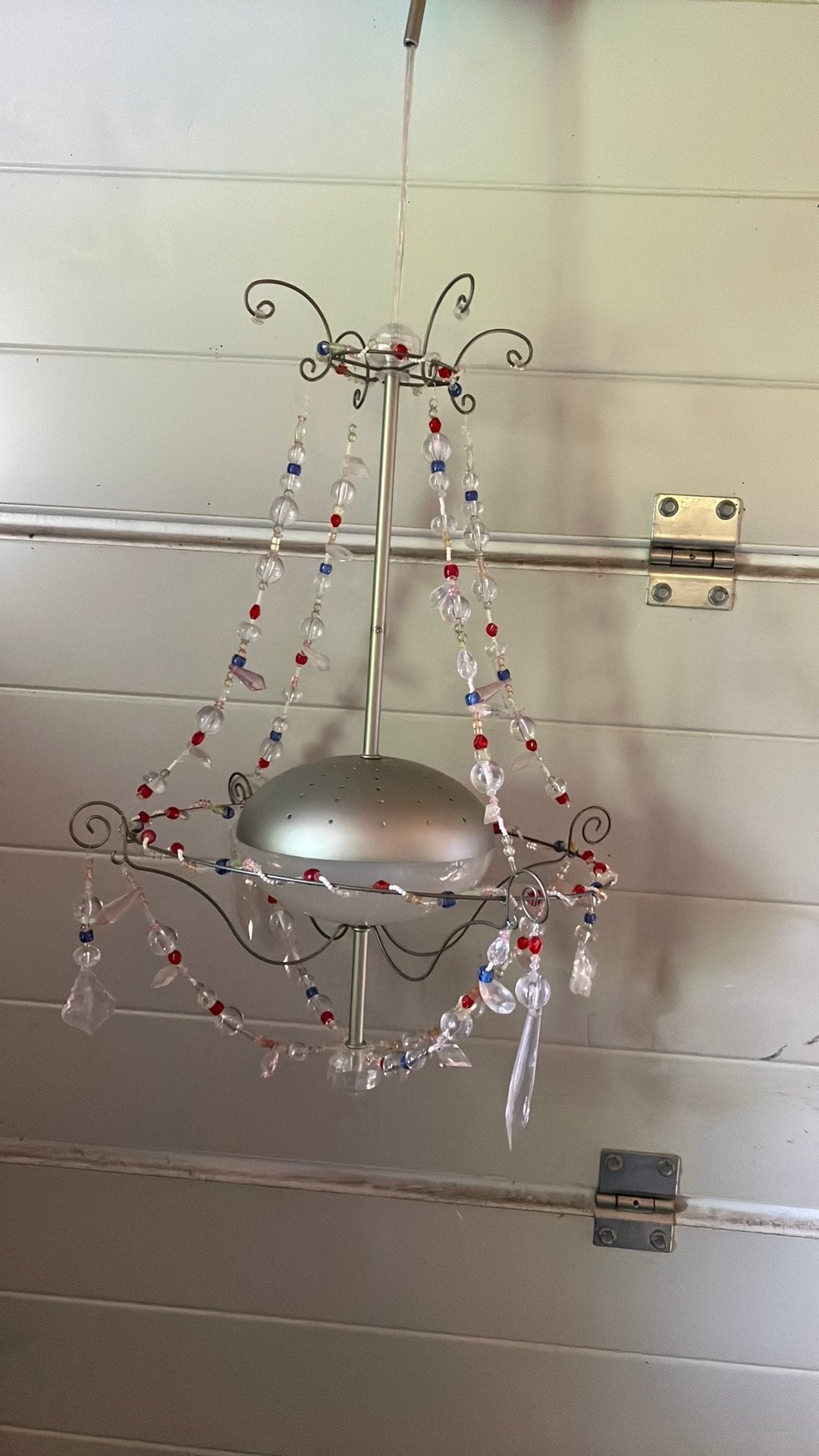 Ikea lamp voor kinderkamer MINNEN kleurrijk kroonluchter, Huis en Inrichting, Ophalen of Verzenden, Zo goed als nieuw, Metaal