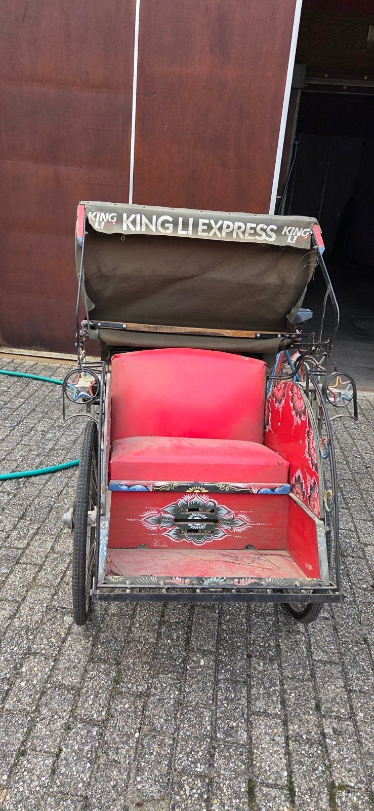 Unieke King Li Express Riksja - Oosters Vervoer, Ophalen, Gebruikt, King Li Express