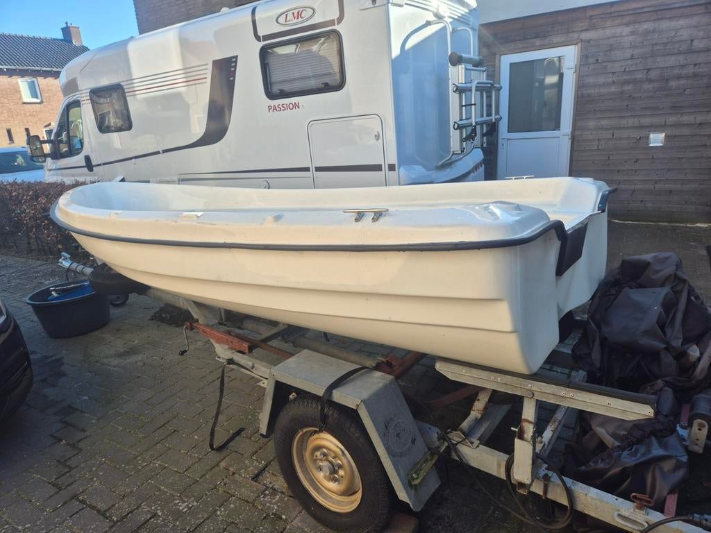 Seafinder 370 met 6 pk Yamaha buitenboordmotor, Ophalen, 5 tot 10 pk, Viertaktmotor, Buitenboordmotor