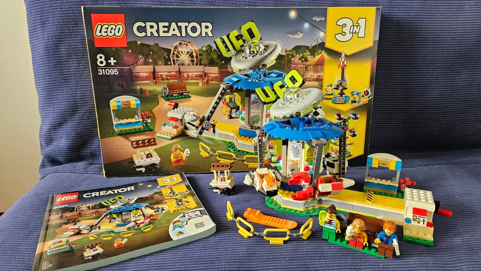 LEGO Creator 31095 Draaimolen ZGAN, Lego, Ophalen of Verzenden, Zo goed als nieuw, Compleet