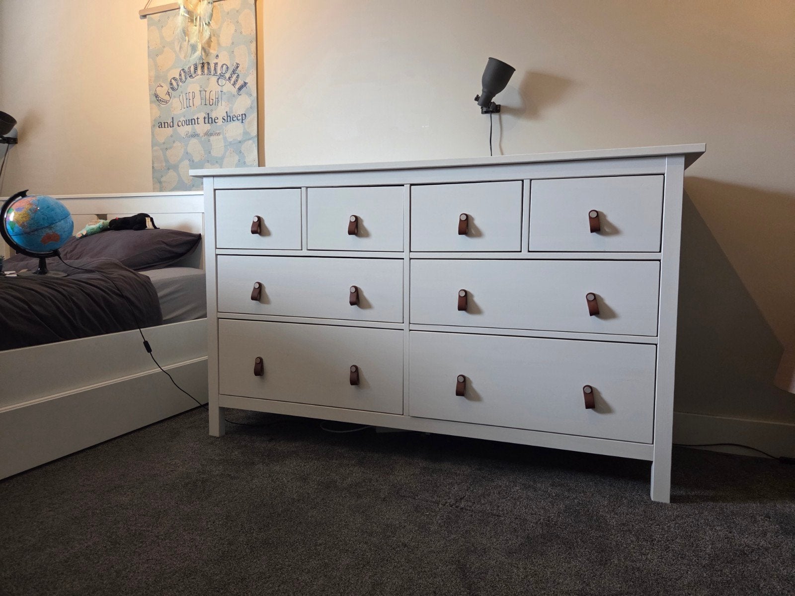 Ikea Hemnes kast in nieuwstaat, Ophalen, 5 laden of meer, 150 tot 200 cm, Zo goed als nieuw