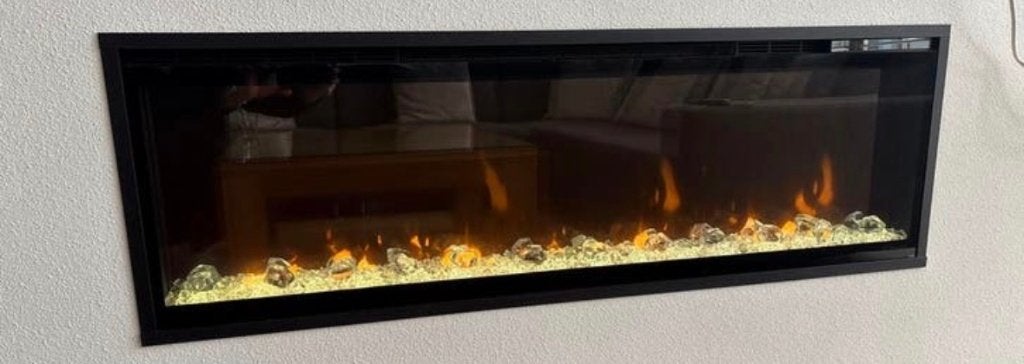 Luxe Elektrische Openhaard, Ophalen, Zo goed als nieuw, Inzethaard, Elektrische haard