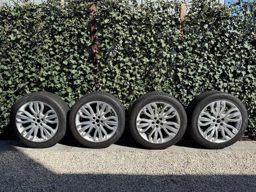 4x Range Rover Sport velgen & banden  (origineel), Auto-onderdelen, Banden en Velgen, Ophalen, Gebruikt, 275 mm, Banden en Velgen