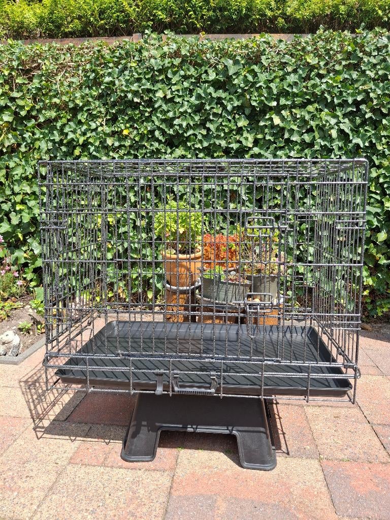 Honden Bench z.g.a.n. opvouwbare, afsluitbaar met bak €19,99, Ophalen, Zo goed als nieuw