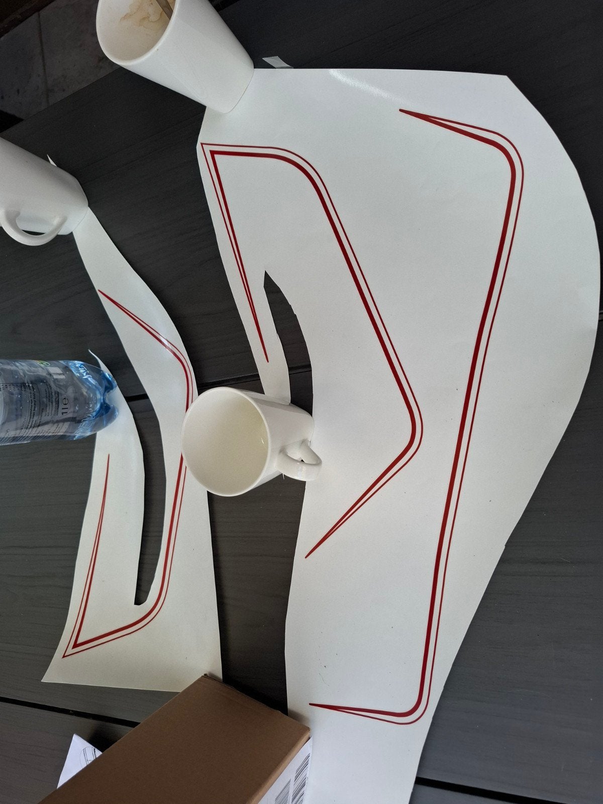 Striping honda cb750 k, Motoren, Ophalen of Verzenden