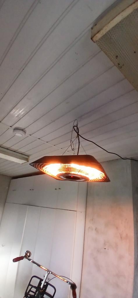 Hanglamp/terrasverwarming, Ophalen, Gebruikt, Elektrisch, Plafond