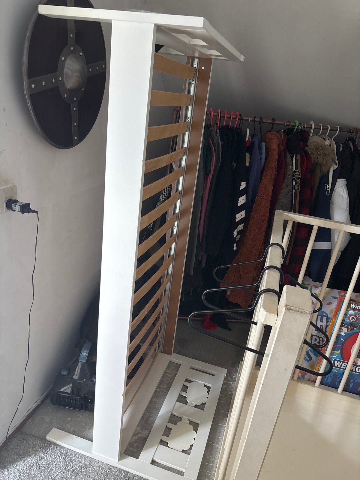 Ikea Luröy bedframe 70x160 CM met extra opzetstuk, Ophalen, Gebruikt, 70 tot 85 cm, 140 tot 160 cm