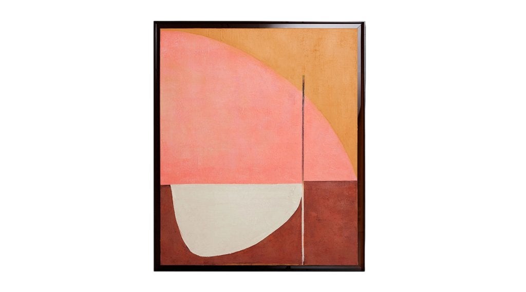 HklivingSchilderij 107 x 127 cm Roseate Hues | Van €495, nu, Hkliving, Nieuw, Ophalen of Verzenden, Hkliving