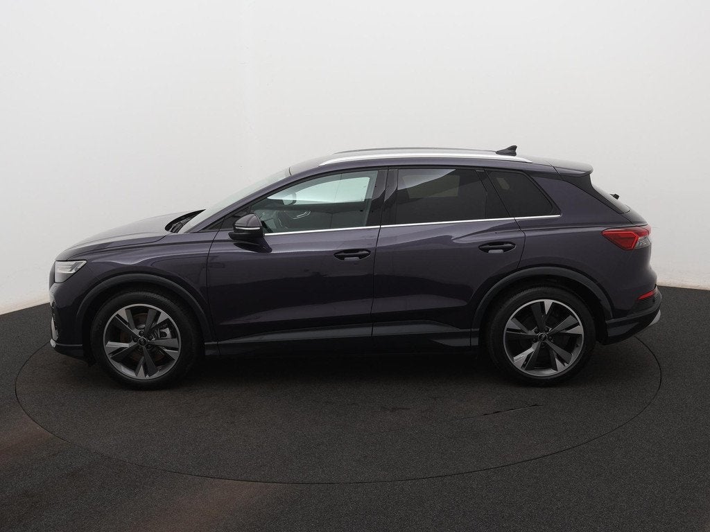 Audi Q4 e-tron 45 quattro Advanced Edition 82 kWh 286 PK | A, Auto's, Audi, 12 maanden, Zwart, Automatische klimaatregeling, SUV of Terreinwagen