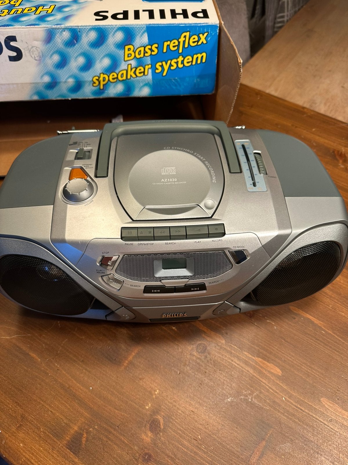 Philips az 1030 radio cassette cd speler, Ophalen of Verzenden, Zo goed als nieuw