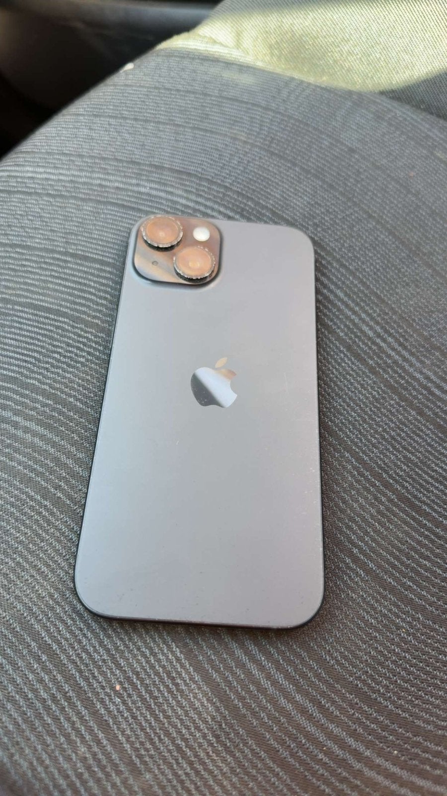 Iphone 15 titanium zwart, Ophalen, 128 GB, IPhone 15, Zwart