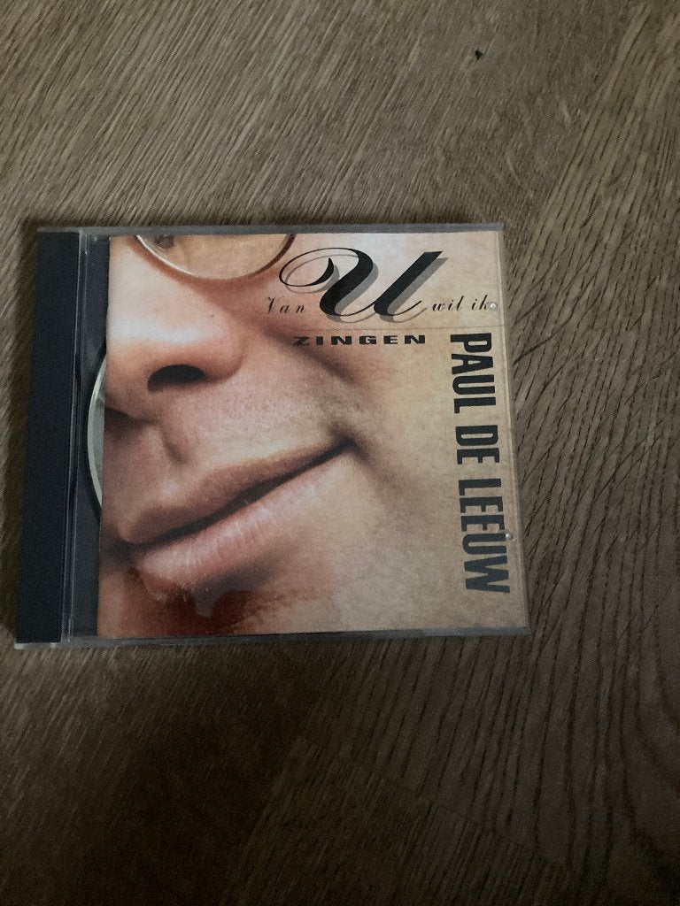 Cd - Paul de Leeuw - Van u wil ik zingen, Ophalen of Verzenden, Zo goed als nieuw, Nederlandstalig